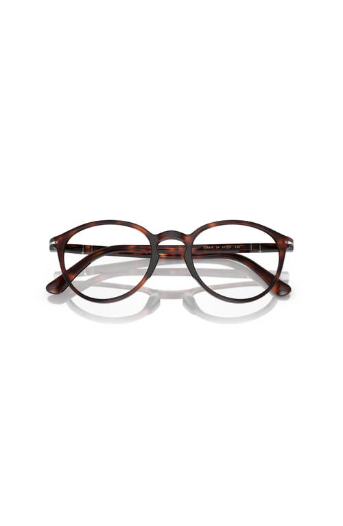 Persol 51mm Phantos Optical Glasses In Brown