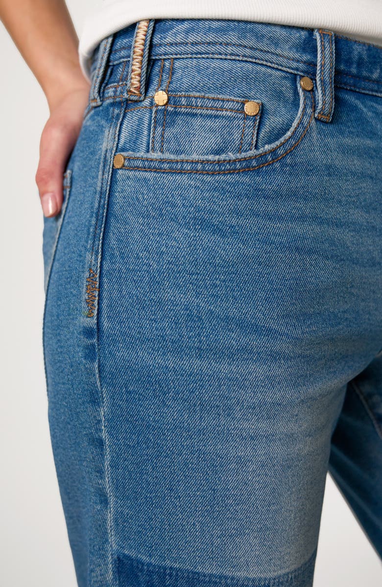 Liverpool Sloane Slouchy High Waist Girlfriend Jeans, Alternate, color, Frontier Blue