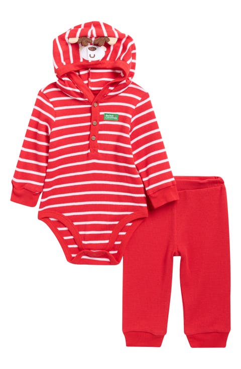 Reindeer First Christmas Bodysuit & Joggers Set (Baby)