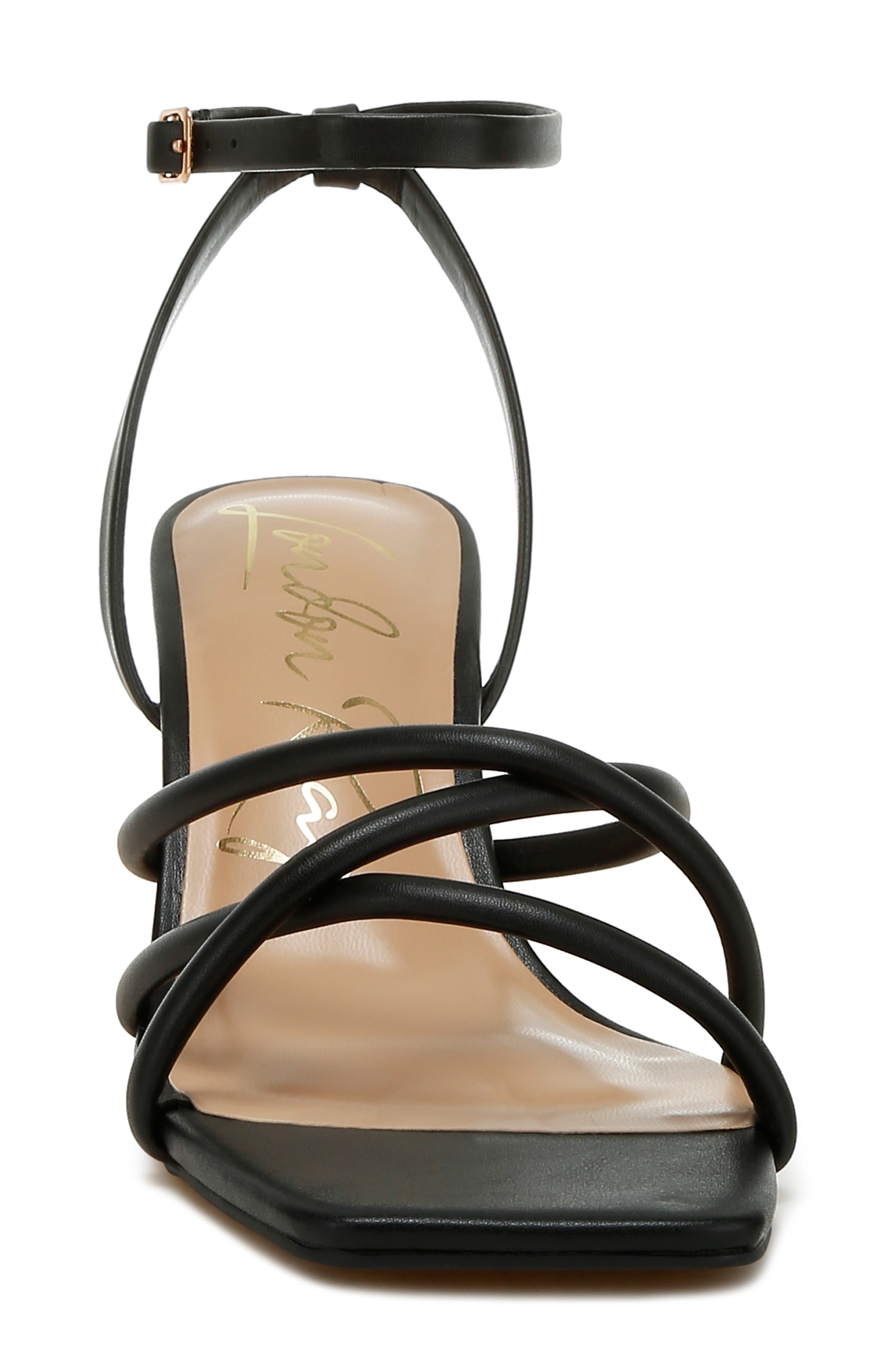 LONDON RAG Alyona Sandal, Alternate, color, Black