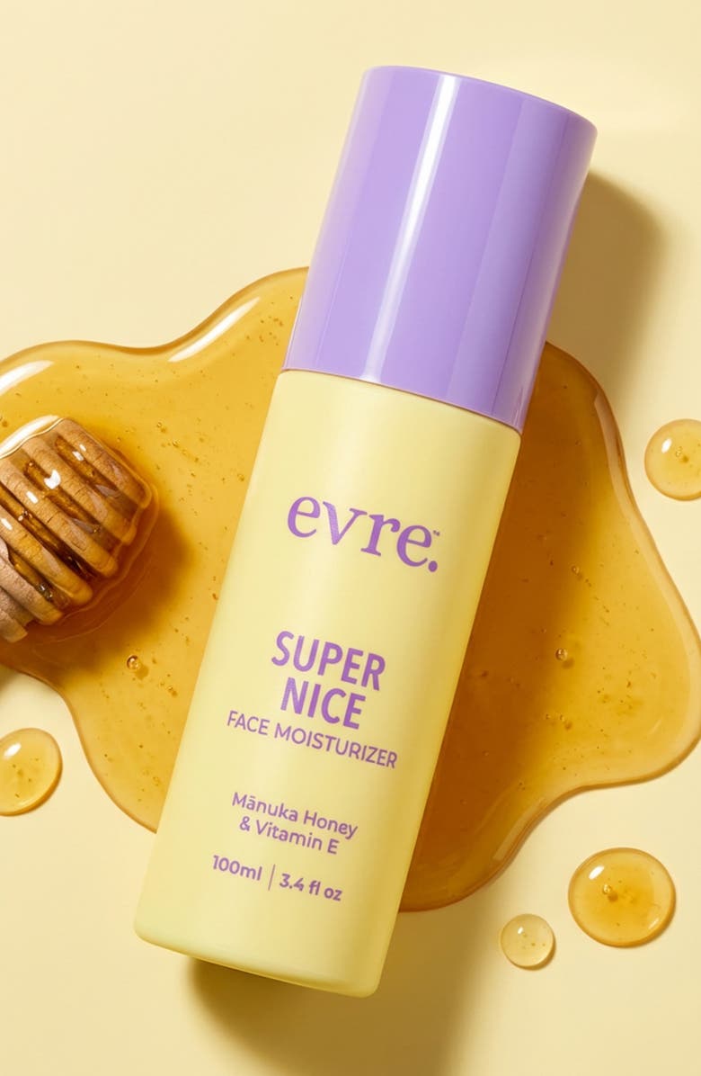 evre. Super Nice Maunka Honey & Vitamin E Face Moisturizer, Alternate, color,