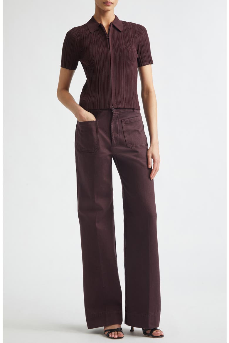 Rib Polo, Alternate, color, ACAI