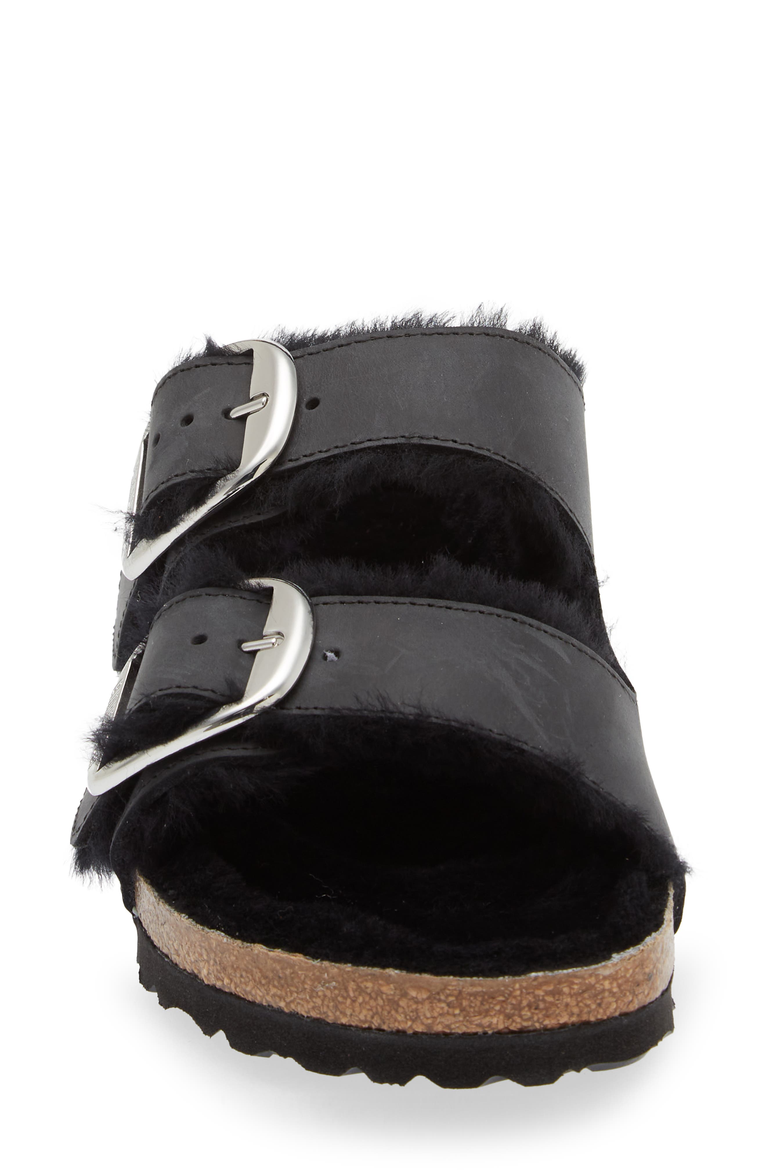 Birkenstock Arizona Big Buckle Genuine Shearling Lined Sandal, Alternate, color, 