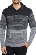 XRAY Two-Tone Knitted Pullover Hoodie
