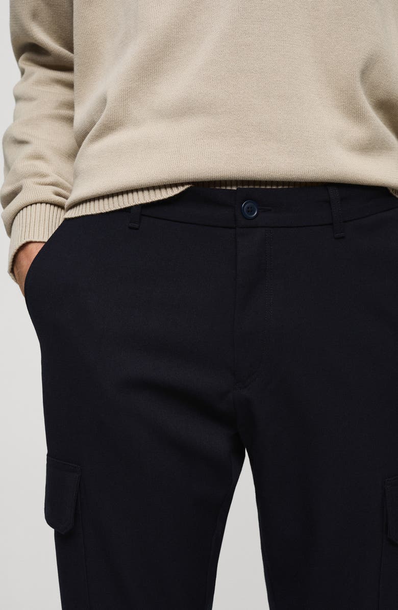 MANGO Regular Fit Cargo Pants, Alternate, color,