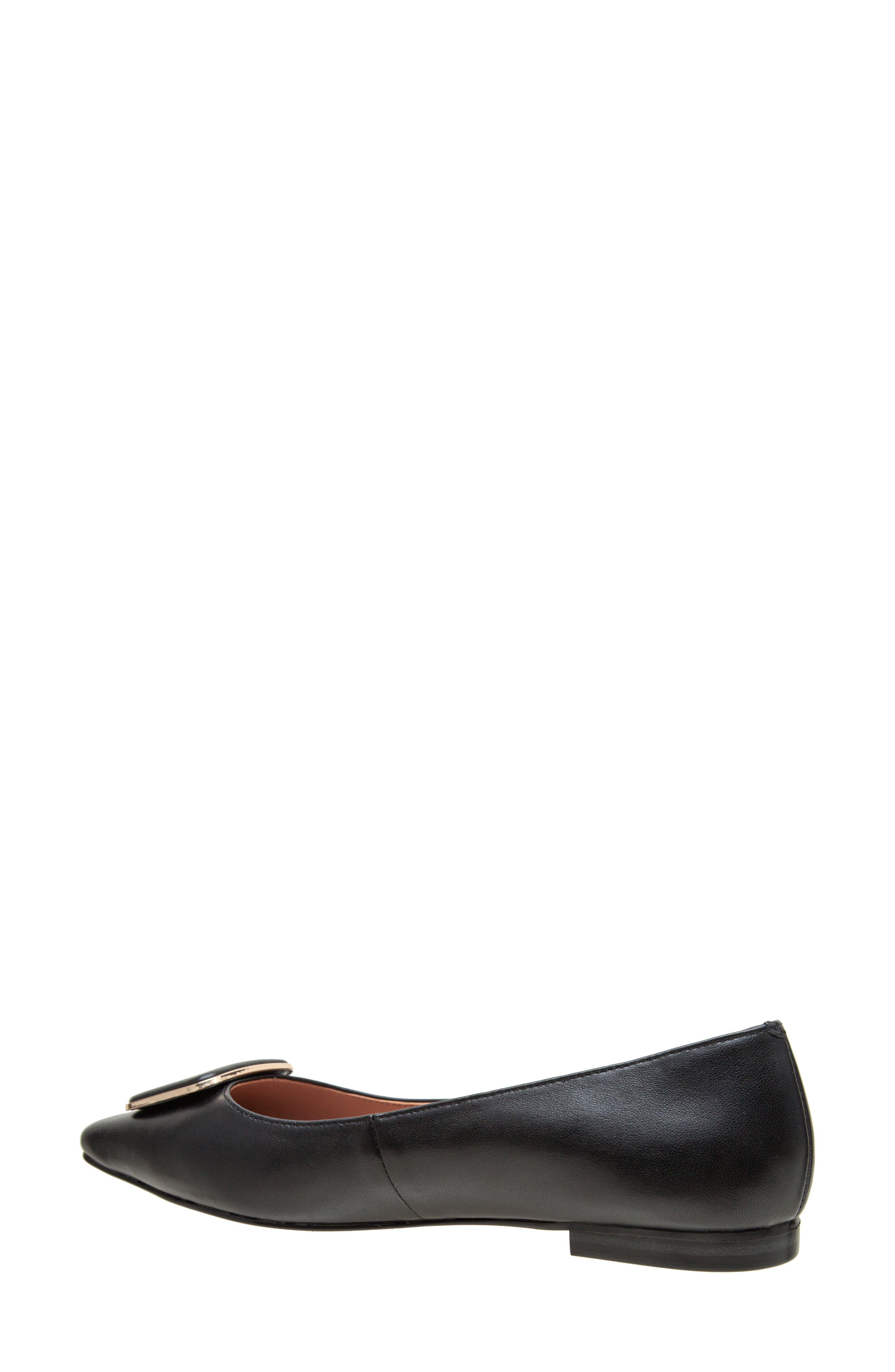 Linea Paolo Nancy Flat, Alternate, color, Black