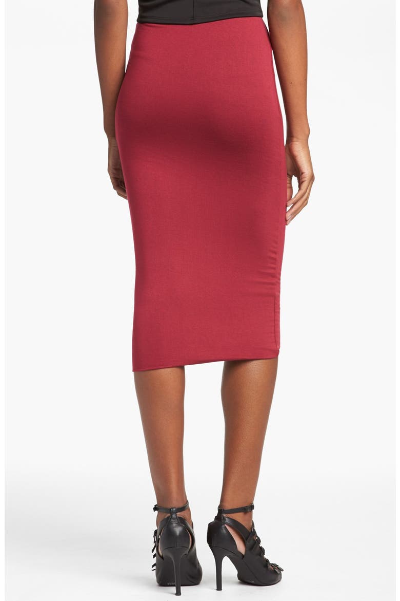 Double Layered Tube Skirt, Alternate, color, RED- TIBETAN