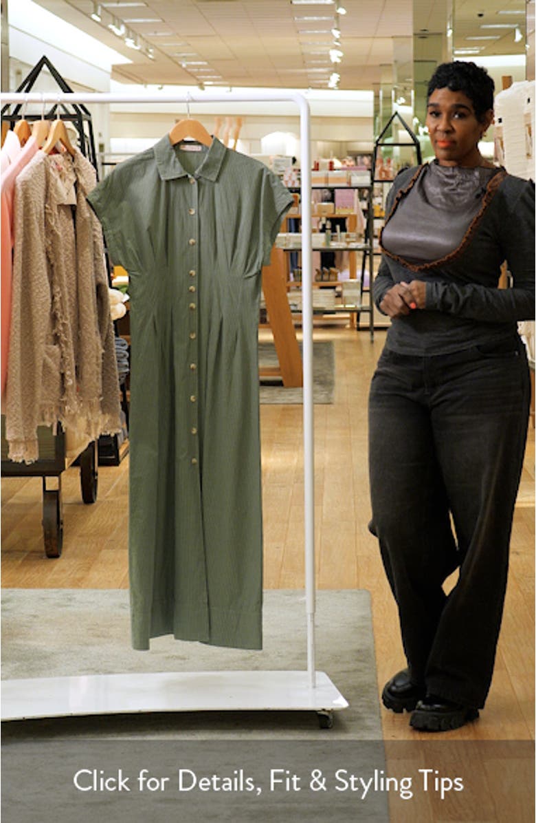 Arden Midi Shirtdress, sales video thumbnail