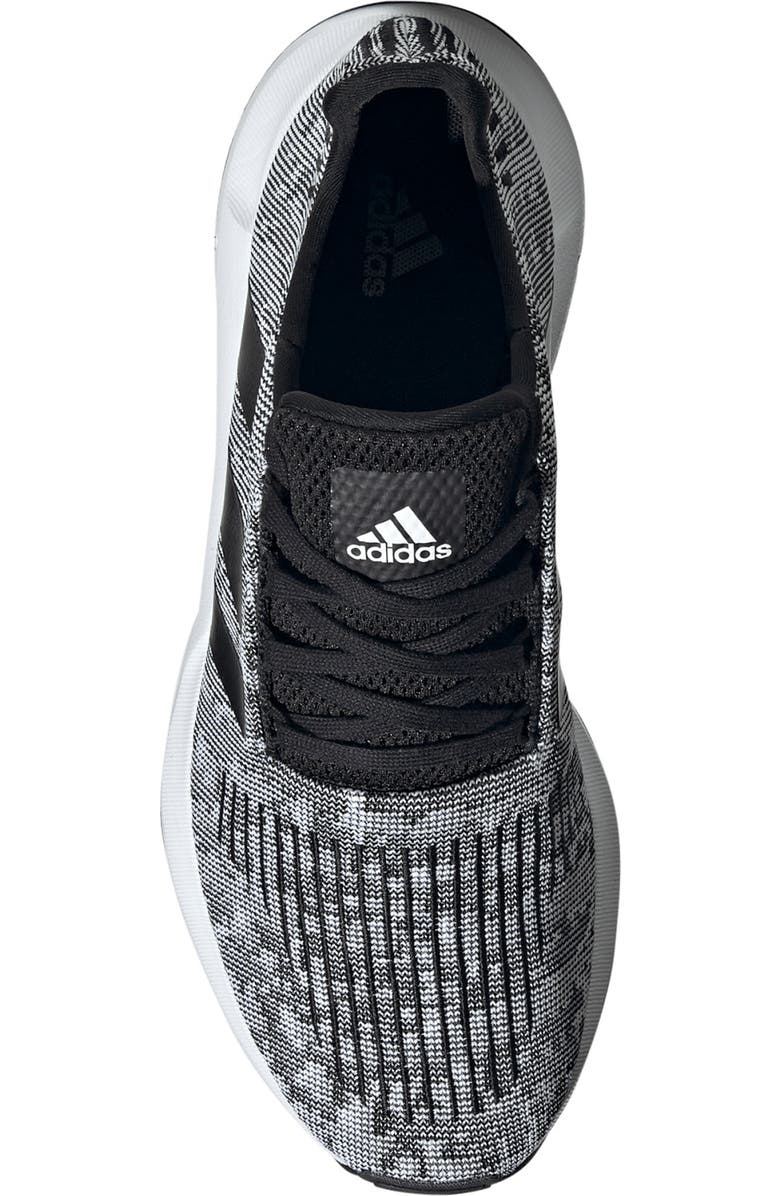 adidas Swift Run 1.0 Sneaker, Alternate, color, Black/Black/White