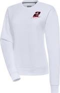 ANTIGUA Women's Antigua White Austin Cindric Victory Pullover Sweatshirt