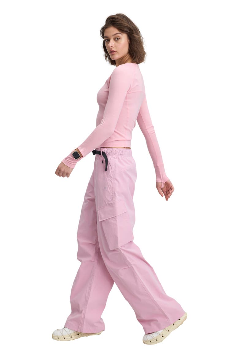 Women's 100% Merino Running L/S Watch Window, Alternate, color, Pink