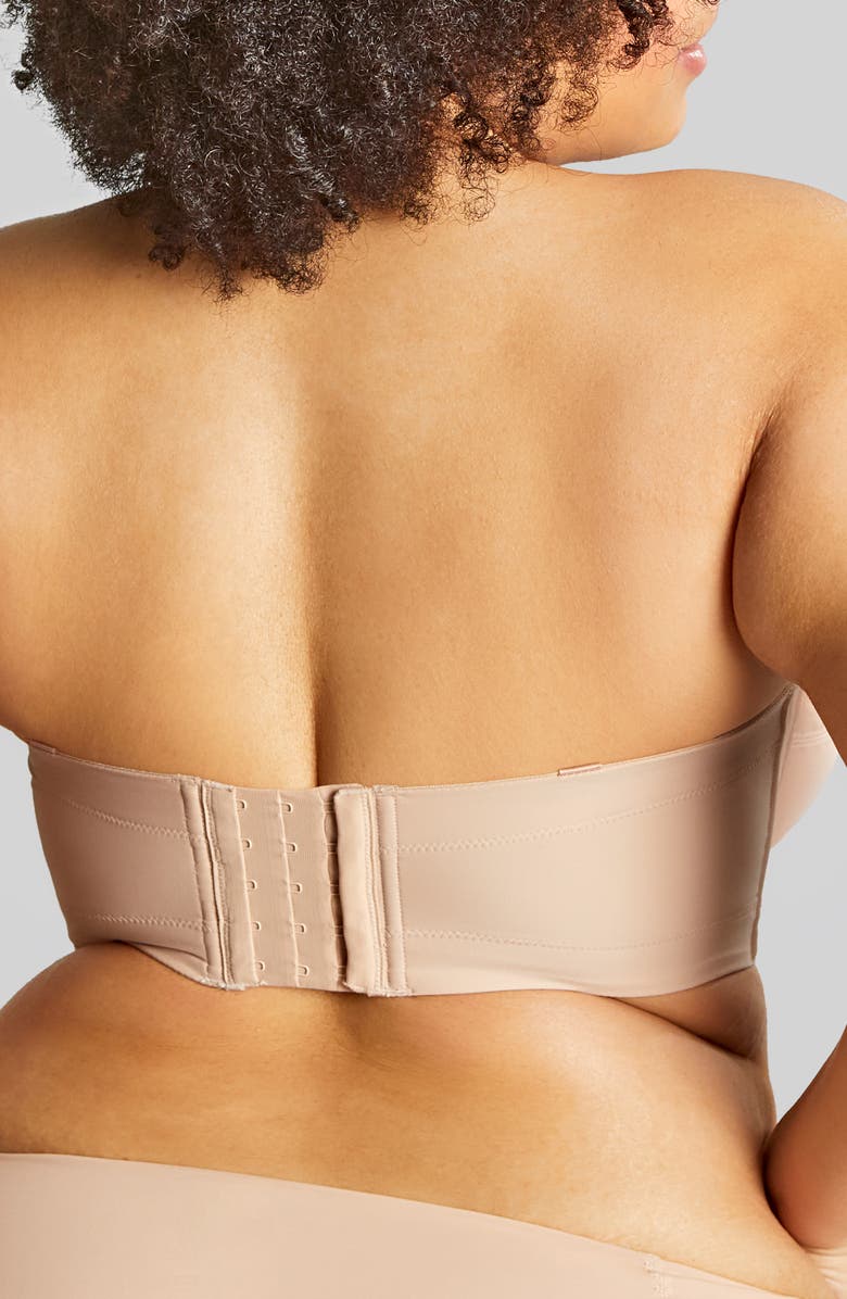 Panache Dana Underwire Strapless Bra, Alternate, color, Linen
