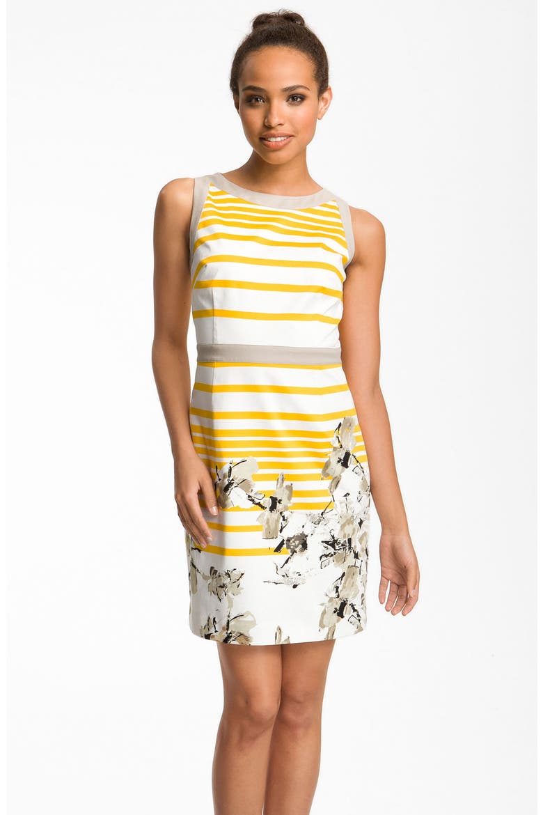 'Anita' Dress, Main, color, SUNFLOWER