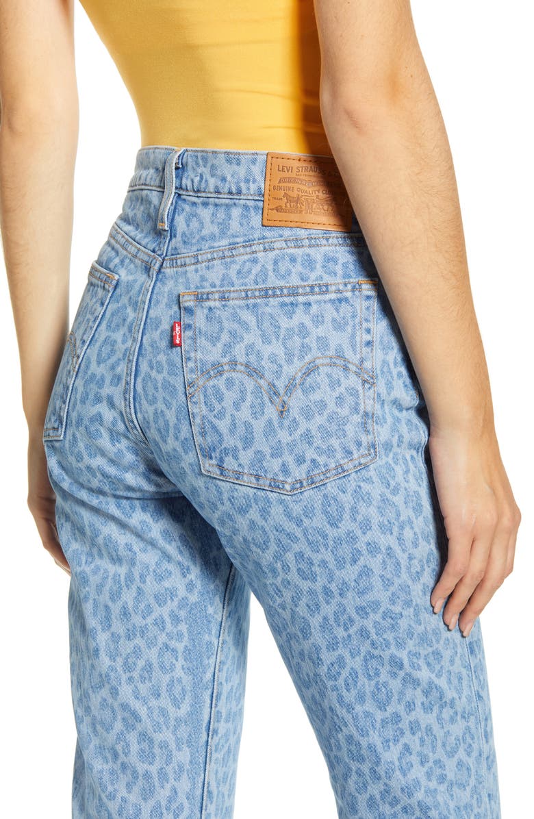 Levi's<sup>®</sup> Wedgie High Waist Straight Leg Jeans, Alternate, color, 