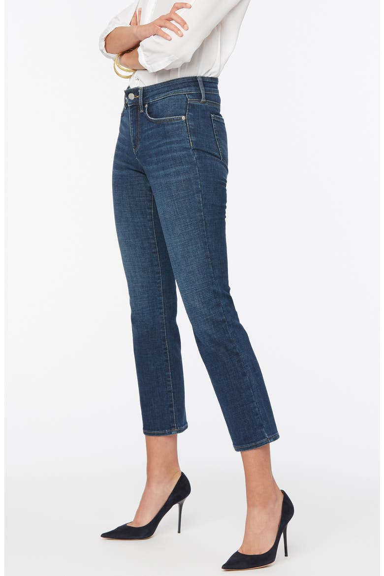 Marilyn Ankle Straight Leg Jeans, Alternate, color, MARCEL