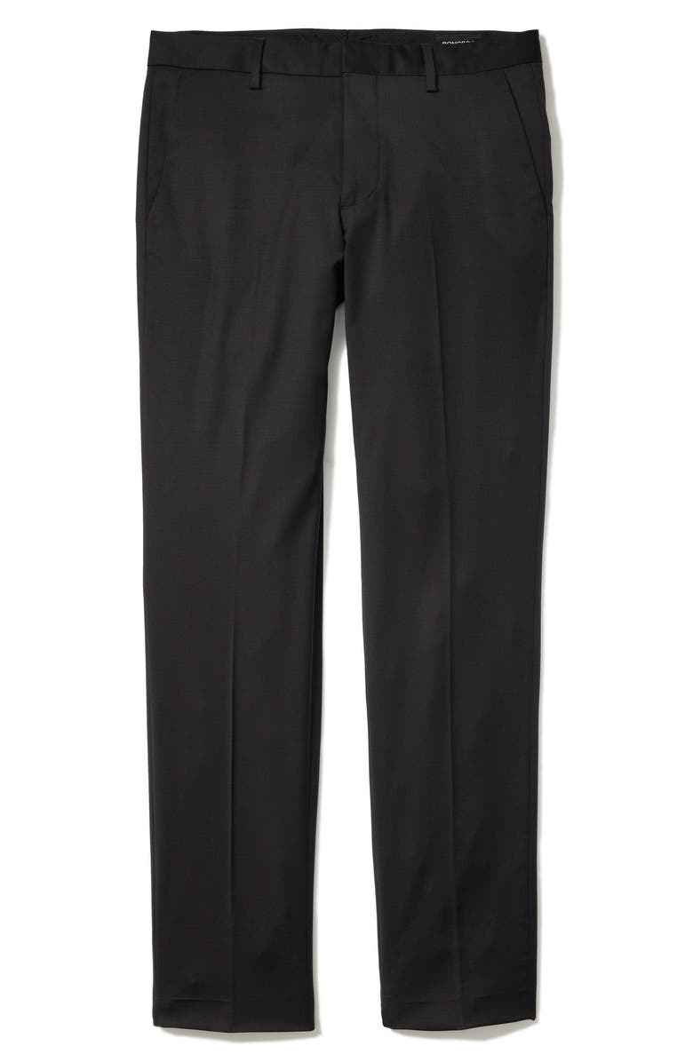 Bonobos Jetsetter Flat Front Hemmed Stretch Cotton Dress Pants, Alternate, color, 
