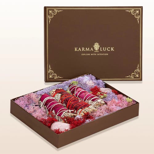 Karma And Luck Emotional Cleansing In Red/pink/white