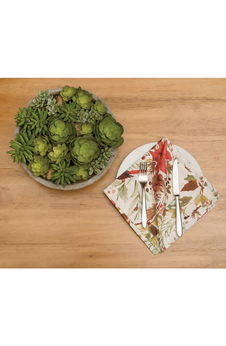 C&F Home Averie Napkin Set of 6, Alternate, color, White