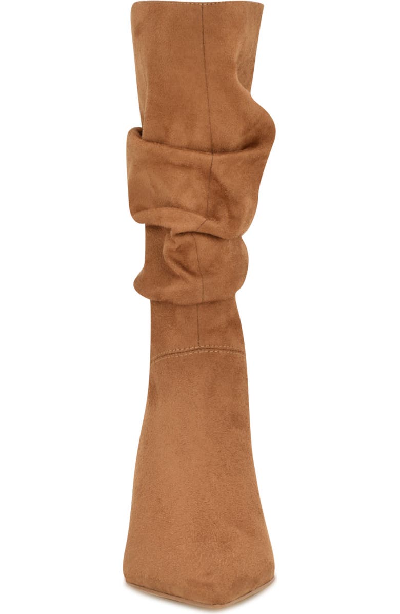 Nine West Mycki Slouch Boot, Alternate, color, Dark Natural