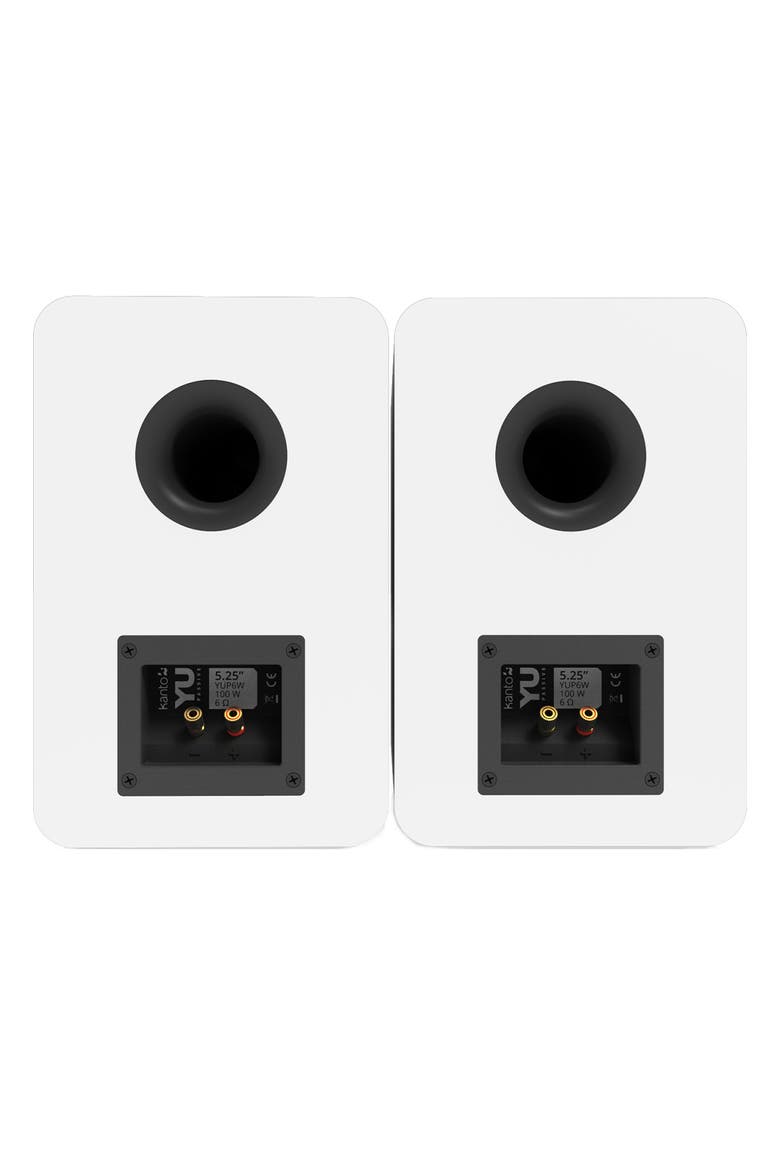 YUP6 Passive Bookshelf Speakers - Pair, Alternate, color, White