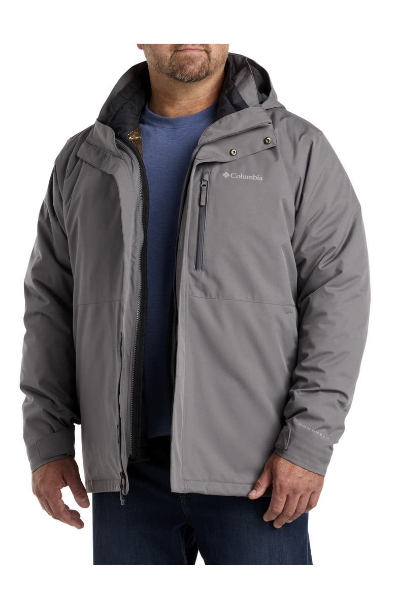 Columbia Big & Tall Abiqua Falls Interchange Jacket, Main, color, 