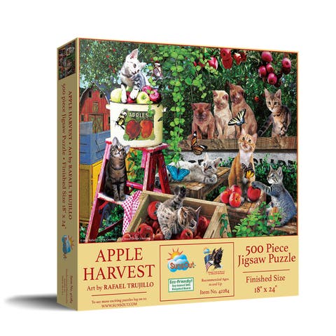 Apple Harvest 500 piece Jigsaw Puzzle for Adults