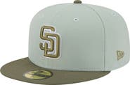 New Era Men's New Era Green/Olive San Diego Padres Color Pack 59FIFTY Fitted Hat