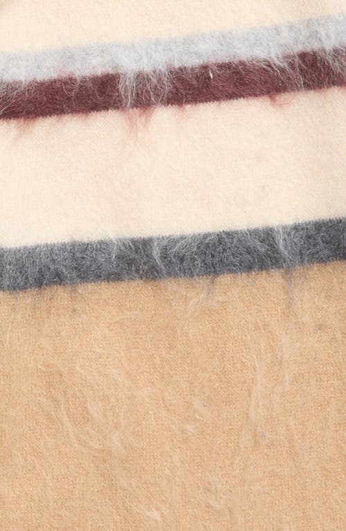 Nordstrom Brushed Cashmere Scarf In Neutral