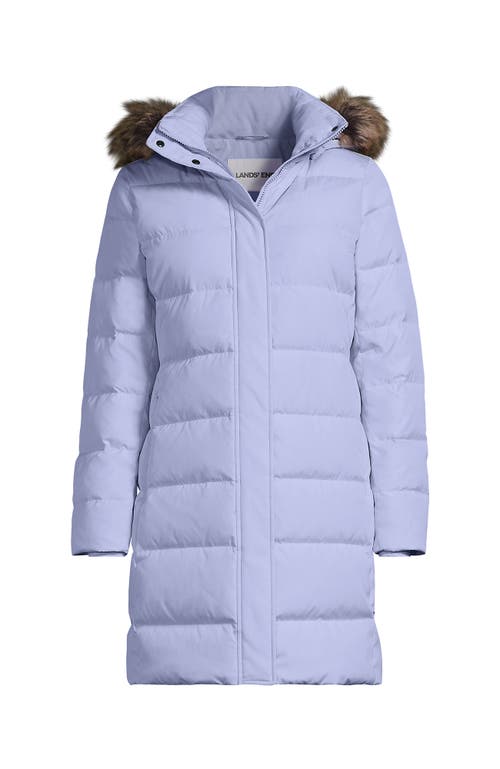 Lands' End Down Winter Coat In Blue