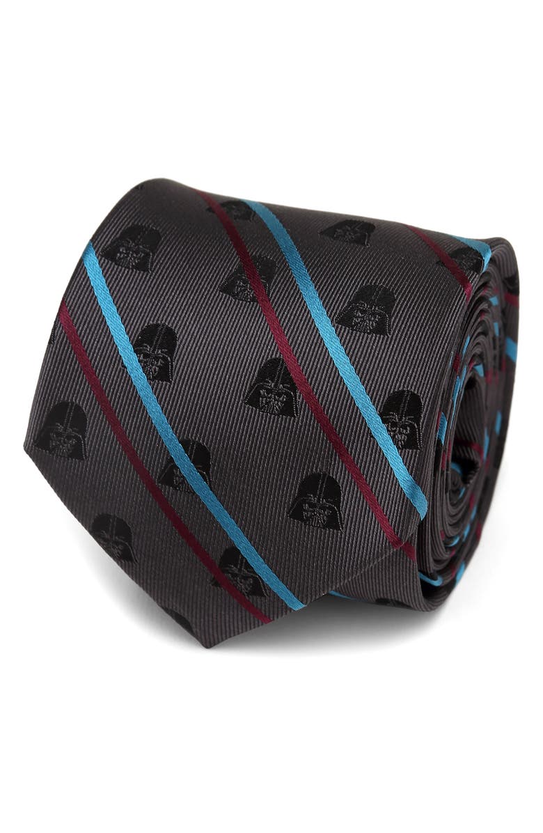 Cufflinks, Inc. Star Wars<sup>™</sup> - Darth Vader Stripe Silk Tie, Alternate, color, 