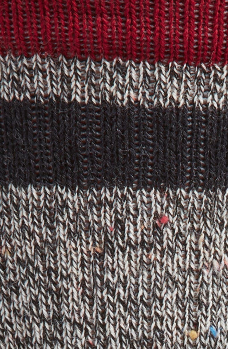 Smartwool Everyday Larimer Wool Blend Crew Socks, Alternate, color, Tibetan Red