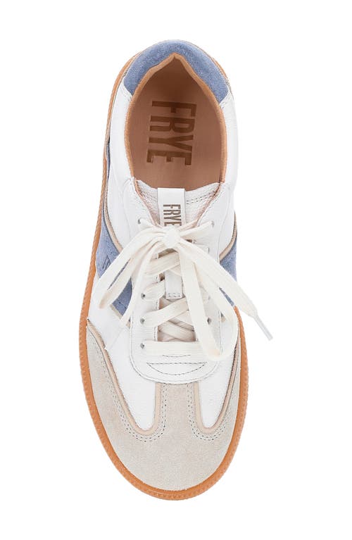 Frye Milly Low Top Sneaker In Ivory Azul