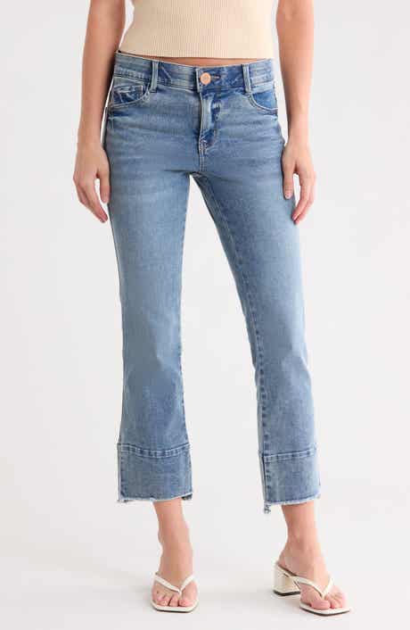 Kick Flare Step Hem Jeans