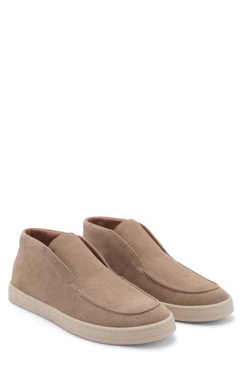 Mango Suede Slip-on Boot In Sand
