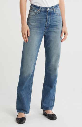 Sawyer High Waist Straight Leg Jeans