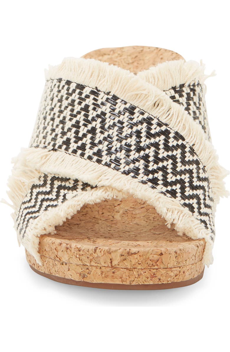 Lucky Brand Khillian Woven Wedge Slide Sandal, Alternate, color,