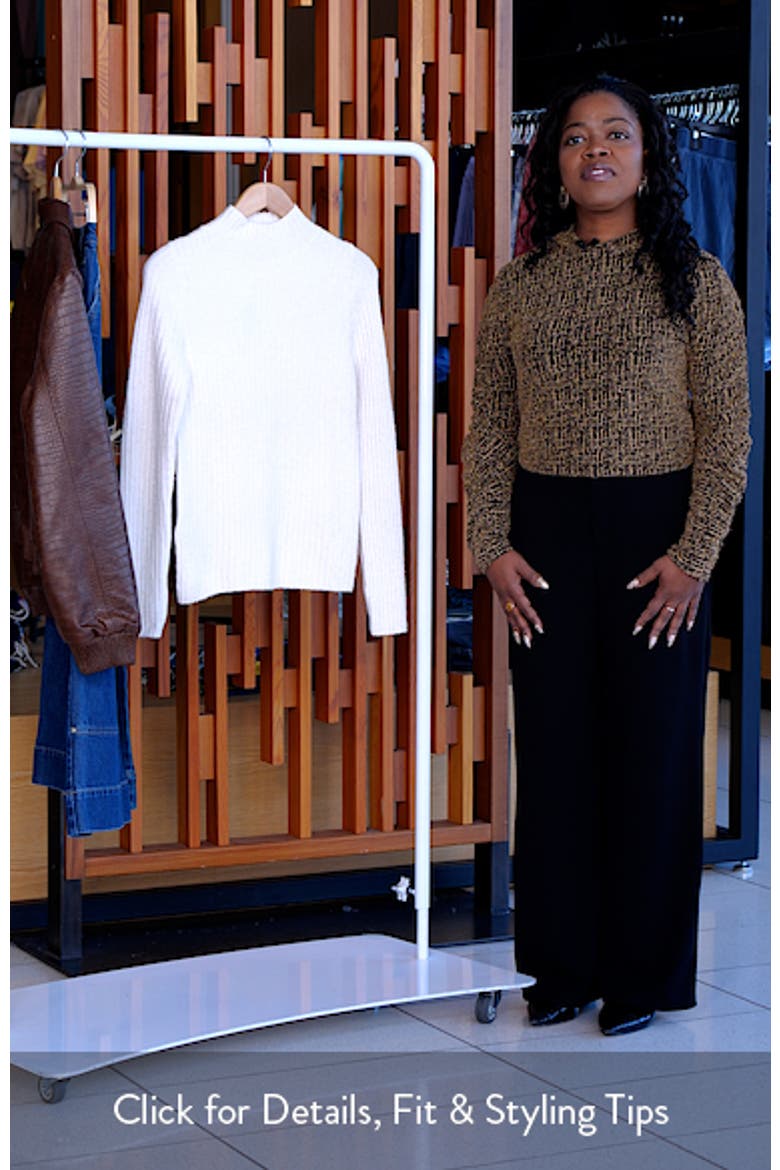 Simonet Turtleneck Rib Sweater video