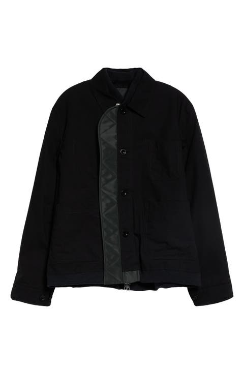 Reversible Nylon Twill & Ripstop Jacket