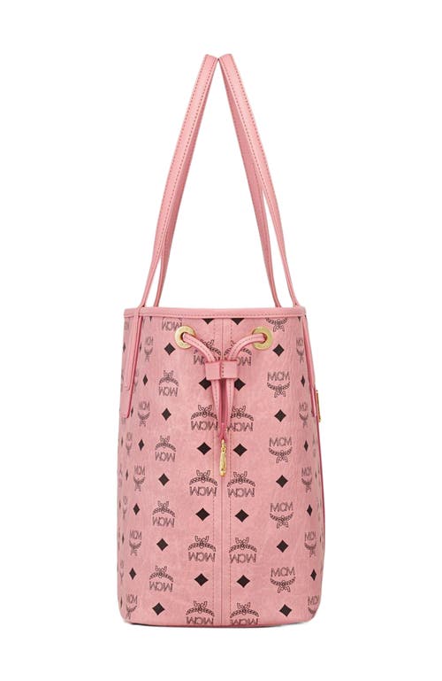 Mcm Medium Liz Shopper In Soft Pink