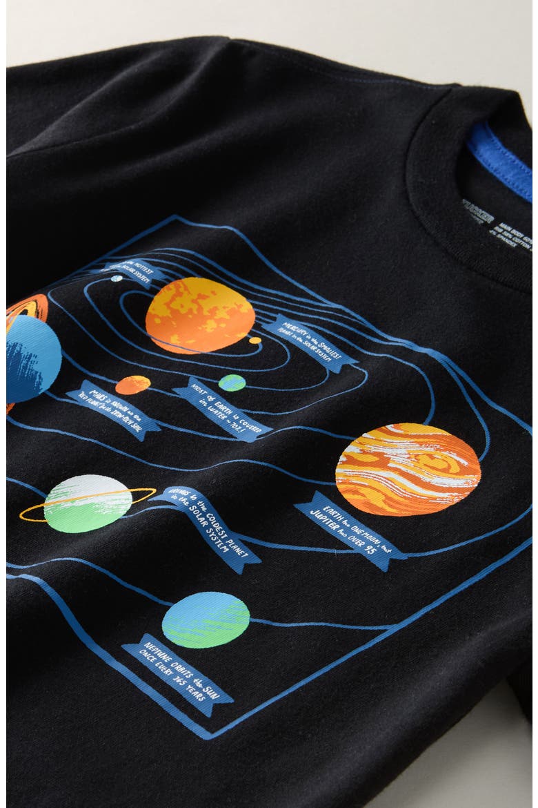 Kids' Graphic T-Shirt, Alternate, color, BLACK GALAXY