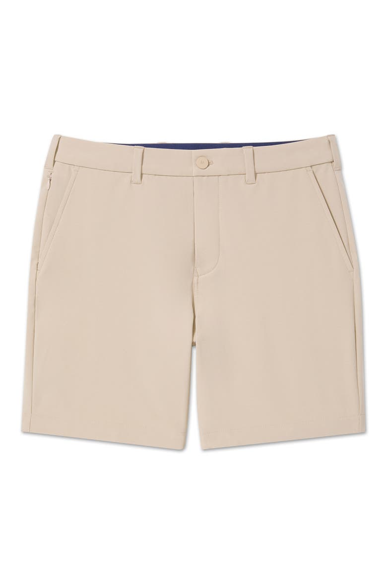 Helmsman Slim Fit Performance Chino Shorts, Alternate, color, LIGHT KHAKI