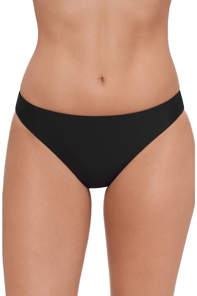 Hipster Bikini Bottoms, Main, color, RAVEN BLACK