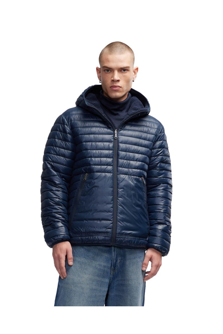 Men's Kai Lightweight Reversible Puffer, Main, color, Navy