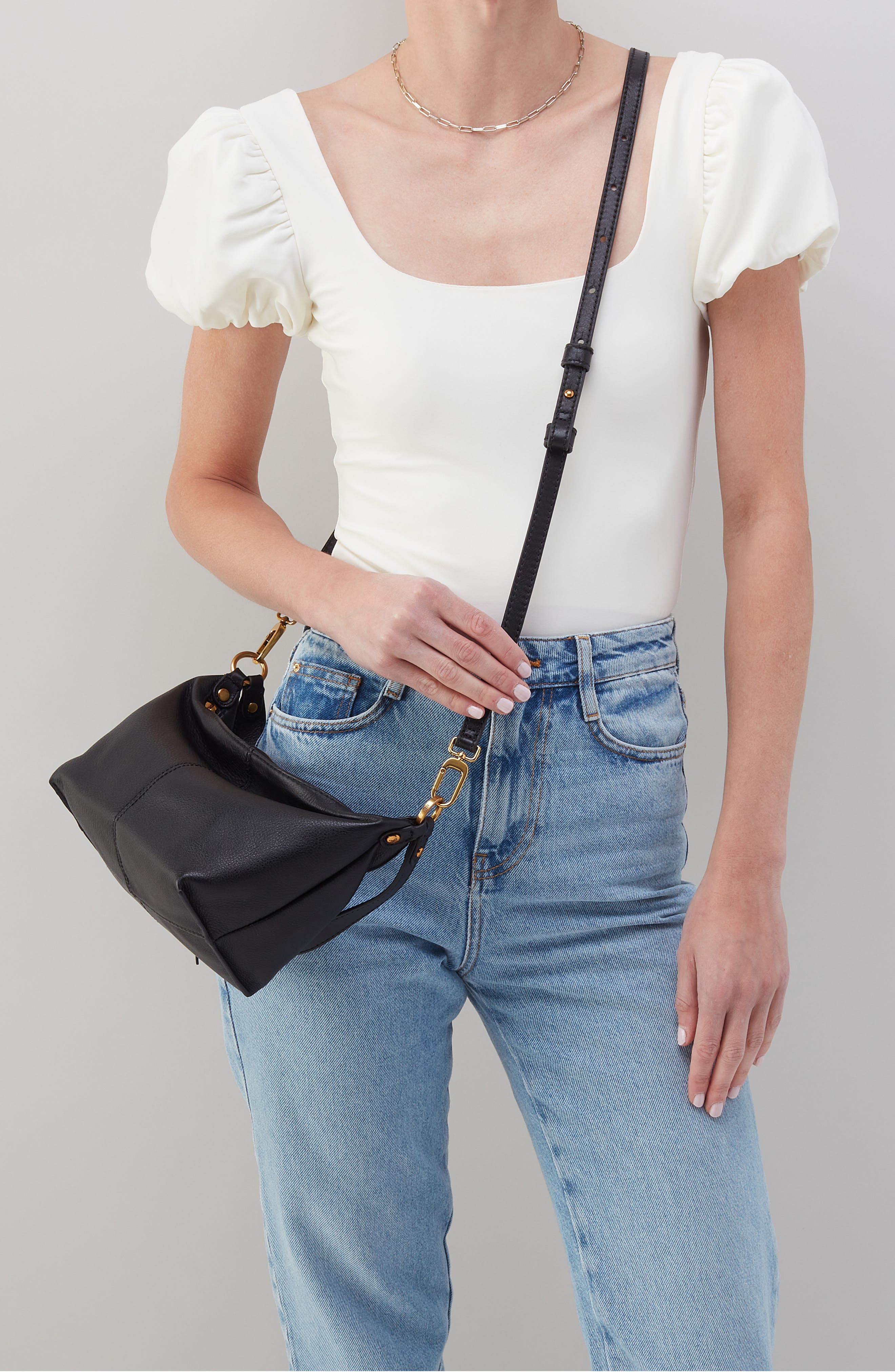 HOBO Laguna Leather Crossbody Bag, Alternate, color, 