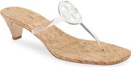 Tory Burch Miller Jelly Kitten Heel Sandal