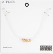 NORDSTROM RACK Beaded Rondelle Necklace