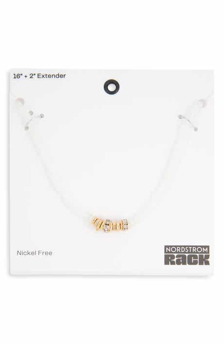 Beaded Rondelle Necklace