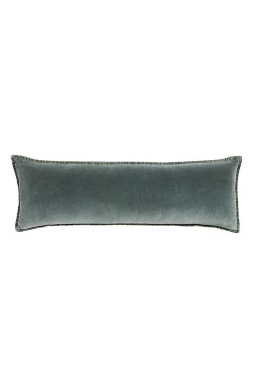 Nordstrom Velveteen Bolster Pillow In Green