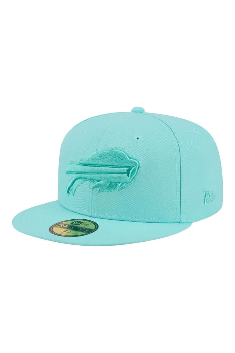 Men's New Era  Turquoise Buffalo Bills Color Pack 59FIFTY Fitted Hat, Main, color, Turquoise