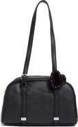 Madden Girl Faux Leather Bowling Bag